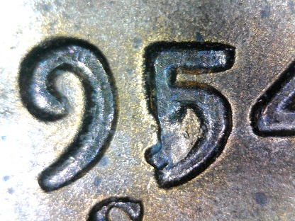 1954-S-Interesting-Die-Break